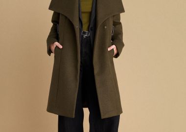 Παλτό μίντι με ζώνη - 5206179024570 -  - 