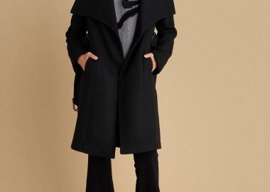 Παλτό μίντι με ζώνη - 5206634995148 -  - 