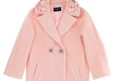 Παλτό Monnalisa C-Collo Fiori 176109A8 6005-0066 Κορίτσι - Monnalisa - 