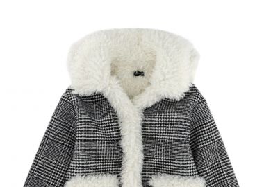 Παλτό Monnalisa Ecopelliccia C-Frange 496102 6018-5001 Κορίτσι - Monnalisa - 