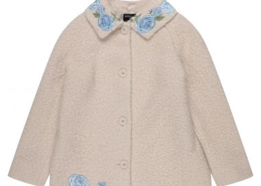 Παλτό Monnalisa Paris C-Rose 196105R4 6005-0256 Κορίτσι - Monnalisa - 