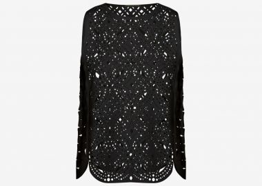 Paneled Tank Top in Black - Cutcuutur - 