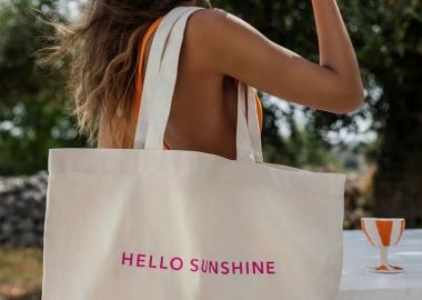 ΠΑΝΙΝΗ ΤΣΑΝΤΑ - HELLO SUNSHINE - sense-shop - 