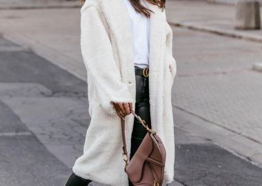 Πανωφόρι TeddyLove Λευκό - Amelie's - 