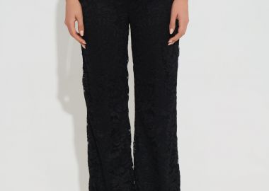 Παντελόνα Δαντέλα Ψηλόμεση DEJAVU -  - 