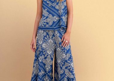Παντελόνα με boho print - 5206179097772 -  - 