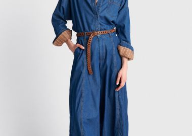 Παντελόνα με denim όψη - 5206179087520 -  - 