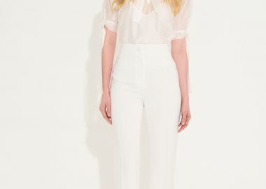 Παντελόνα Ψηλόμεση Wide Leg DEJAVU -  - 