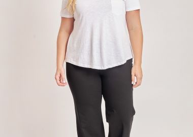 Παντελόνα σε ίσια γραμμή με μπάσκα -  - 