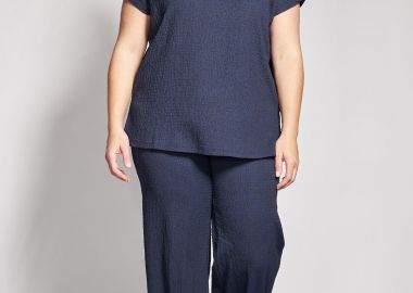 Παντελόνα ζέρσεϊ γκοφρέ -  - 