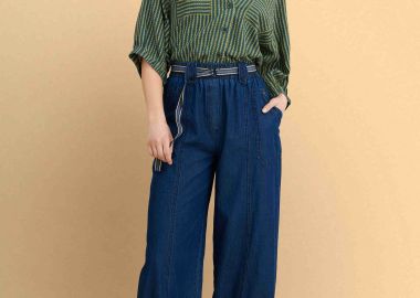 Παντελόνι barrel με ζώνη - 5206179103824 -  - 