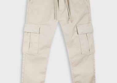 Παντελόνι cargo - ΒΑΝΙΛΙΑ 13-226009-2 - energiers - 