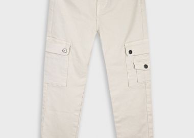 Παντελόνι cargo - ΒΑΝΙΛΙΑ 16-125209-2 - energiers - 