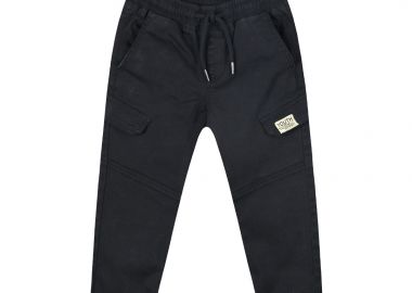 Παντελόνι cargo για αγόρι - ΜΑΥΡΟ 12-225109-2 - energiers - 