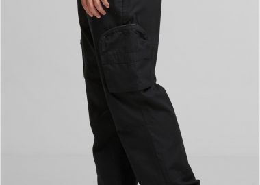 Παντελόνι Cargo Ripstop Loose Fit TB6766-00007 Urban Classics Black - Urban Classics - 