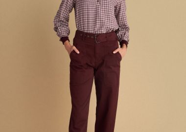 Παντελόνι casual με ζώνη - 5206634985910 -  - 