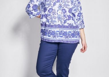 Παντελόνι chino ανορθωτικό σε ίσια γραμμή -  - 