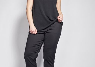 Παντελόνι chino ανορθωτικό σε ίσια γραμμή -  - 