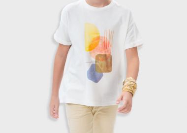 Παντελόνι chinos για αγόρι - ΜΠΕΖ 13-225005-2 - energiers - 