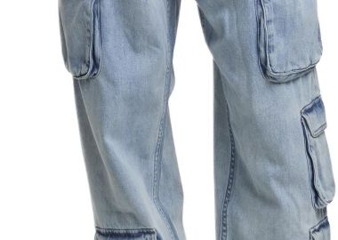 Παντελόνι Denim Cargo TB7322-12689 Urban Classics new light blue washed - Urban Classics - 