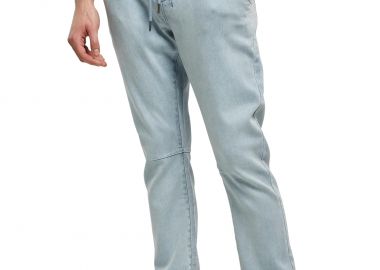 Παντελόνι Denim με λάστιχο Urban Classics TB1794-02294 Lighter Washed - Urban Classics - 