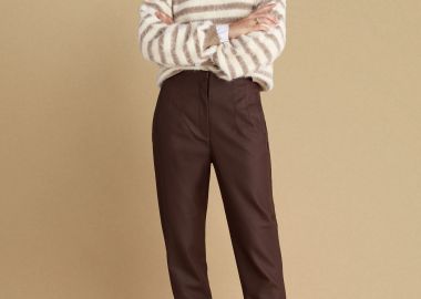 Παντελόνι δερματίνη ίσιο - 5206634974976 -  - 