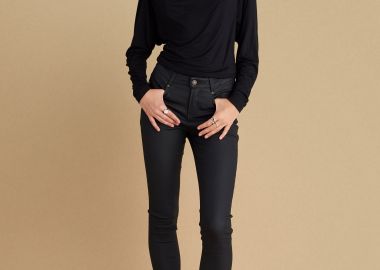 Παντελόνι δερματίνη skinny - 5206634985019 -  - 