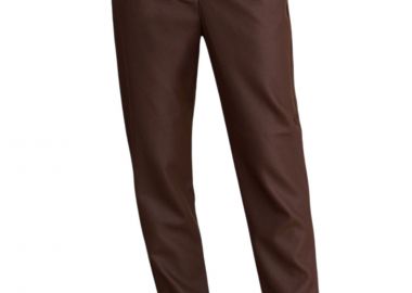 Παντελόνι Δερμάτινο Attrattivo Δερματίνη Ίσιο 9915086C-CHESTNUT Γυναικείο - Attrattivo - 