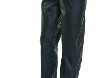 Παντελόνι Δερμάτινο Kendal + Kylie Vegan Leather High Rise Straight KKW3702006-BLACK Γυναικείο - Kendal + Kylie - 