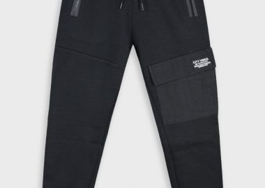 Παντελόνι φόρμας - ΜΑΥΡΟ 13-226021-2 - energiers - 