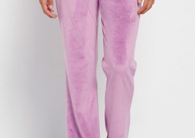 Παντελόνι φόρμας σε βελουτέ ύφασμα - FUNKY BUDDHA - 