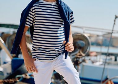 Παντελόνι για αγόρι - Λευκό 13-225008-2 - energiers - 