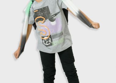 Παντελόνι για αγόρι - ΜΑΥΡΟ 13-225008-2 - energiers - 