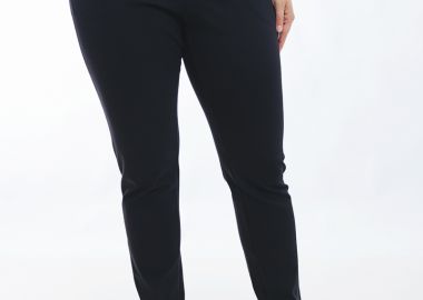 Παντελόνι heavy ίσιο με τσέπες σε μαύρο χρώμα -  - 