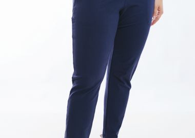 Παντελόνι heavy ίσιο με τσέπες σε μπλε χρώμα -  - 