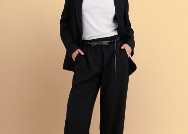 Παντελόνι ίσια γραμμή με ζώνη - 5206179110341 -  - 