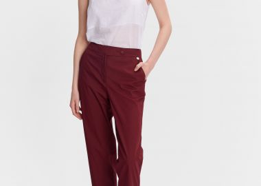 Παντελόνι ίσιο μονόχρωμο - 5206634951700 -  - 