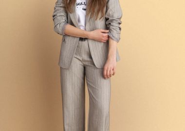 Παντελόνι ίσιο ριγέ - 5206179077064 -  - 