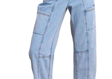 Παντελόνι Jean Attrattivo Barrel Leg 9922951-LIGHT BLUE Γυναικείο - Attrattivo - 