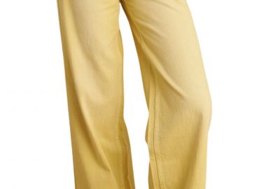 Παντελόνι Jean Attrattivo Wide Leg Fit 9922984-YELLOW Γυναικείο - Attrattivo - 