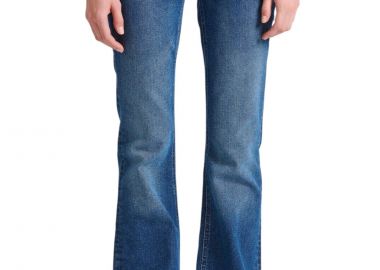 Παντελόνι Jean Funky Buddha Flare Fit FBL010-160-02-DK BLUE Γυναικείο - Funky Buddha - 