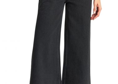 Παντελόνι Jean Funky Buddha Wide Leg FBL013-173-02-BLACK Γυναικείο - Funky Buddha - 