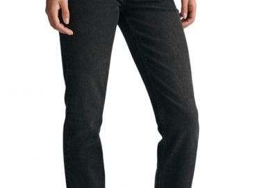 Παντελόνι Jean Gant Black Cropped Slim 4100215-951 Γυναικείο - Gant - 