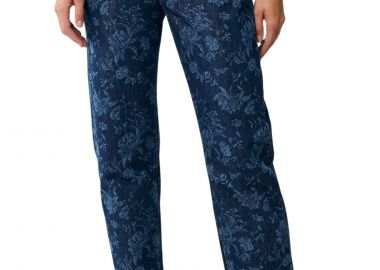 Παντελόνι Jean Mexx 90S Straight Denim Pants MF006201551W-Dark Blue Γυναικείο - Mexx - 
