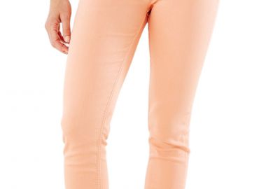 Παντελόνι Jean Mexx Jenna Cropped Mid Waist Cropped Slim BM0508023W-Coral Γυναικείο - Mexx - 
