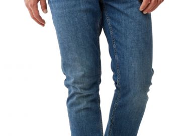 Παντελόνι Jean Mexx Jim Mid Waist Tapered Leg BM0519026M-Medium Blue Ανδρικό - Mexx - 