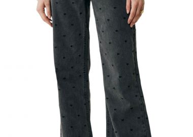 Παντελόνι Jean Mexx Kim High Waist Straight BM0510036W-Dark Grey Γυναικείο - Mexx - 