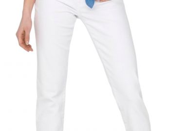 Παντελόνι Jean Only Onlemily Stretch Hw Str Ank Dnm 15292435-WHITE Γυναικείο - Only - 