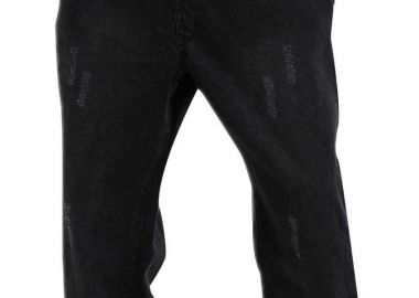 Παντελόνι Jogg Denim TB7296-00709 Urban Classics black washed - Urban Classics - 
