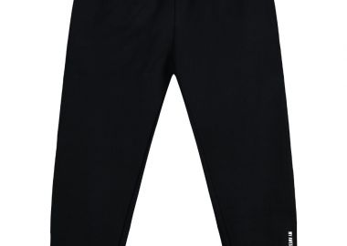 Παντελόνι Joggers αχνούδιαστο, με λάστιχο στη μέση για αγόρι - ΜΑΥΡΟ 12-123165-2 - energiers - 